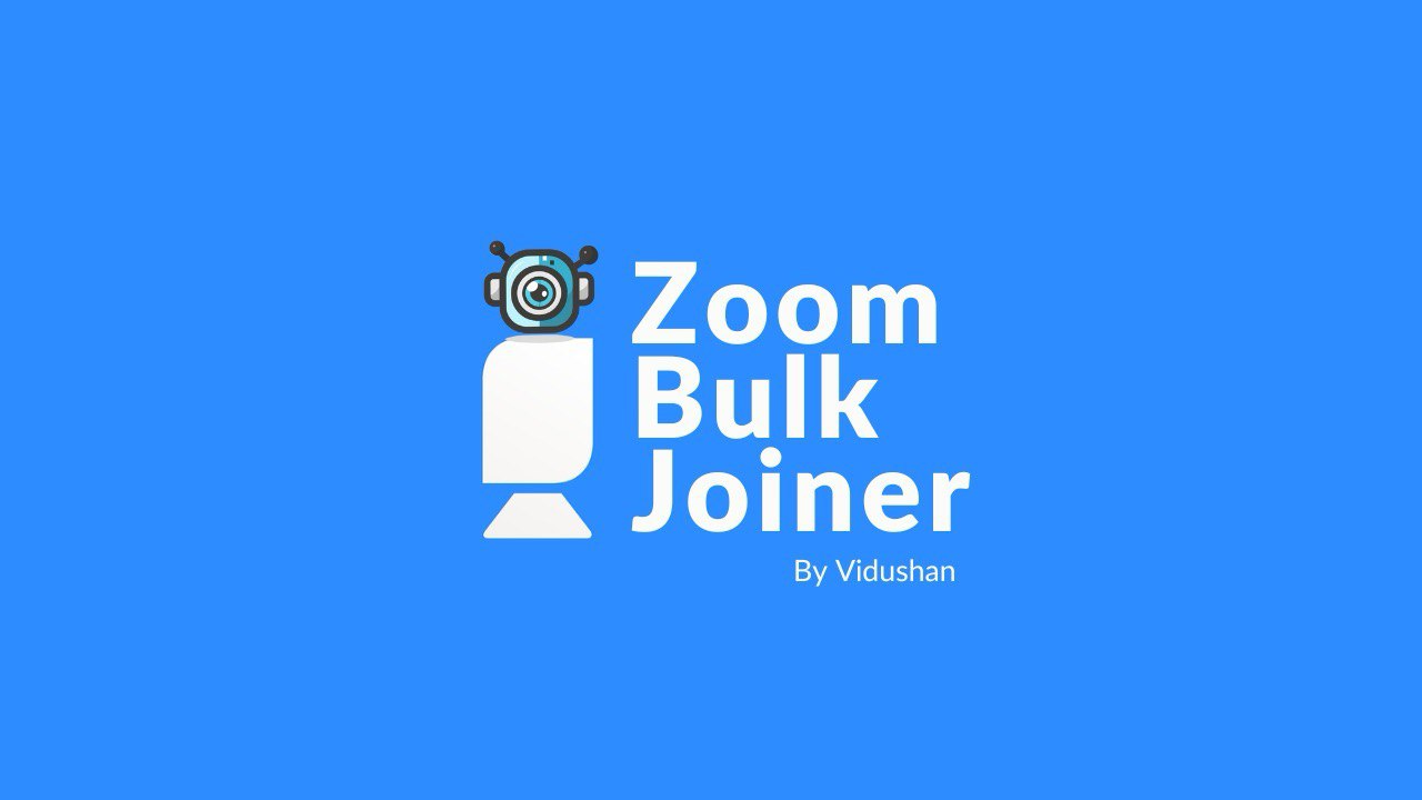 ZoomBulkJoiner – Multi-Participant Zoom Script